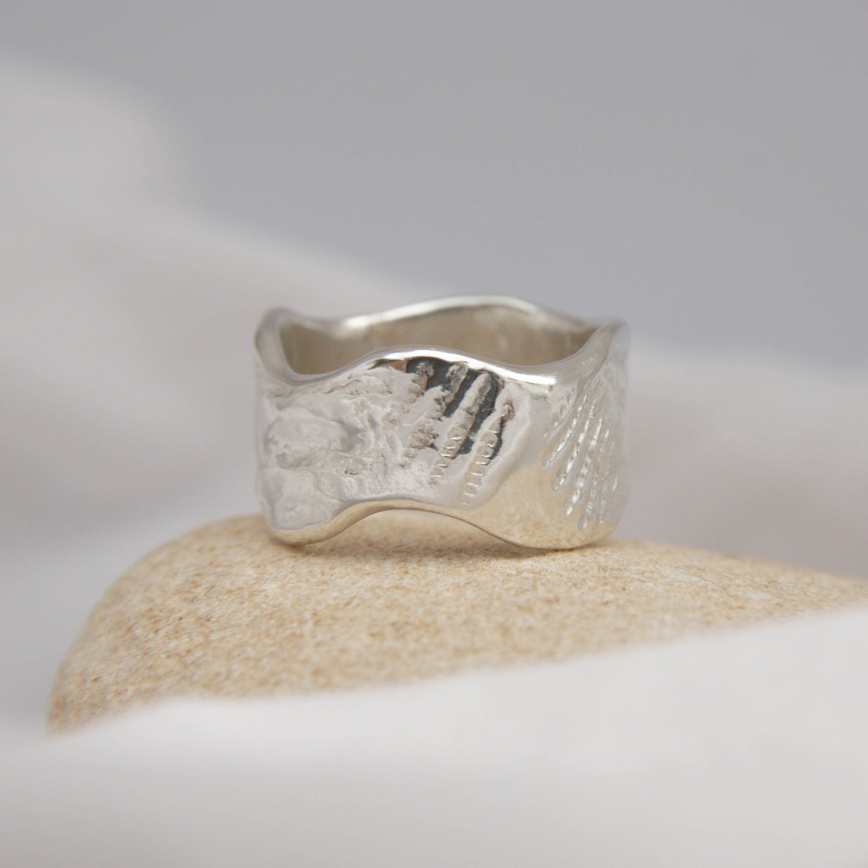 Shellripple Ring Size N