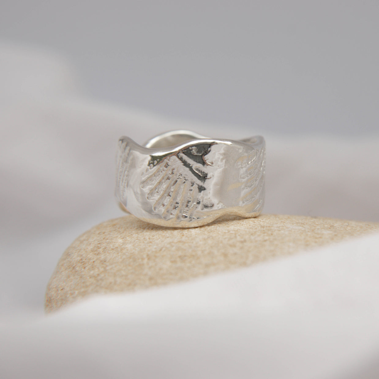Shellripple Ring Size N