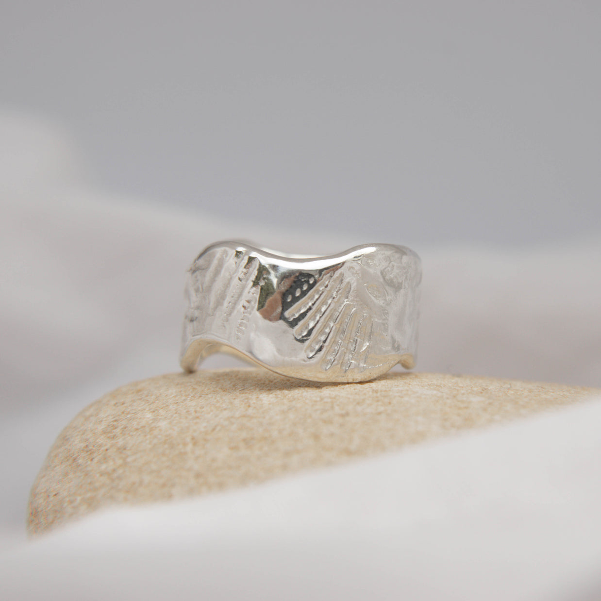 Shellripple Ring Size N