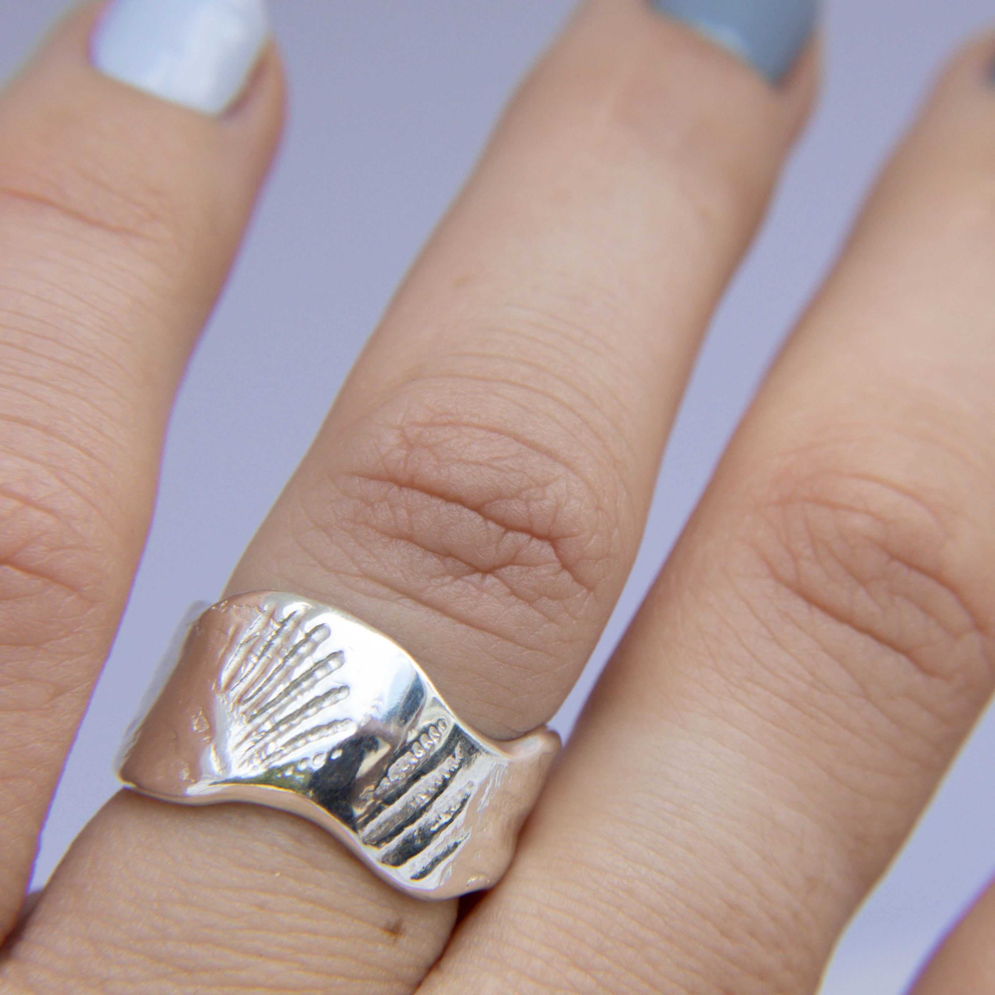 Shellripple Ring Size N