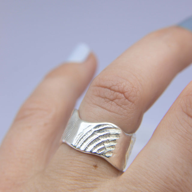 Shellripple Ring Size N