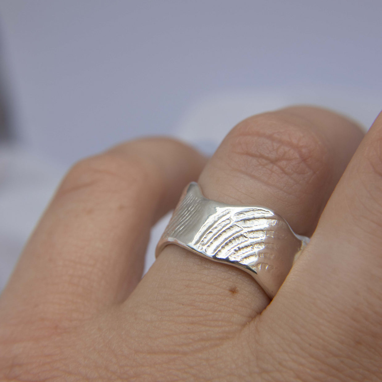 Shellripple Ring Size N