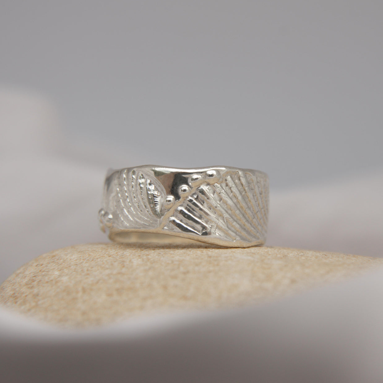 Shellsong Ring Size Q
