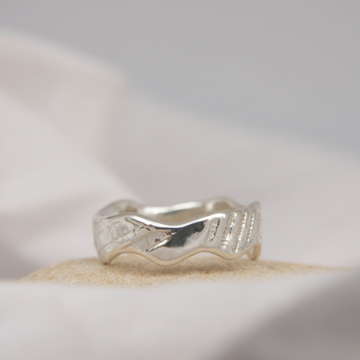 Shellripple Ring Size Q