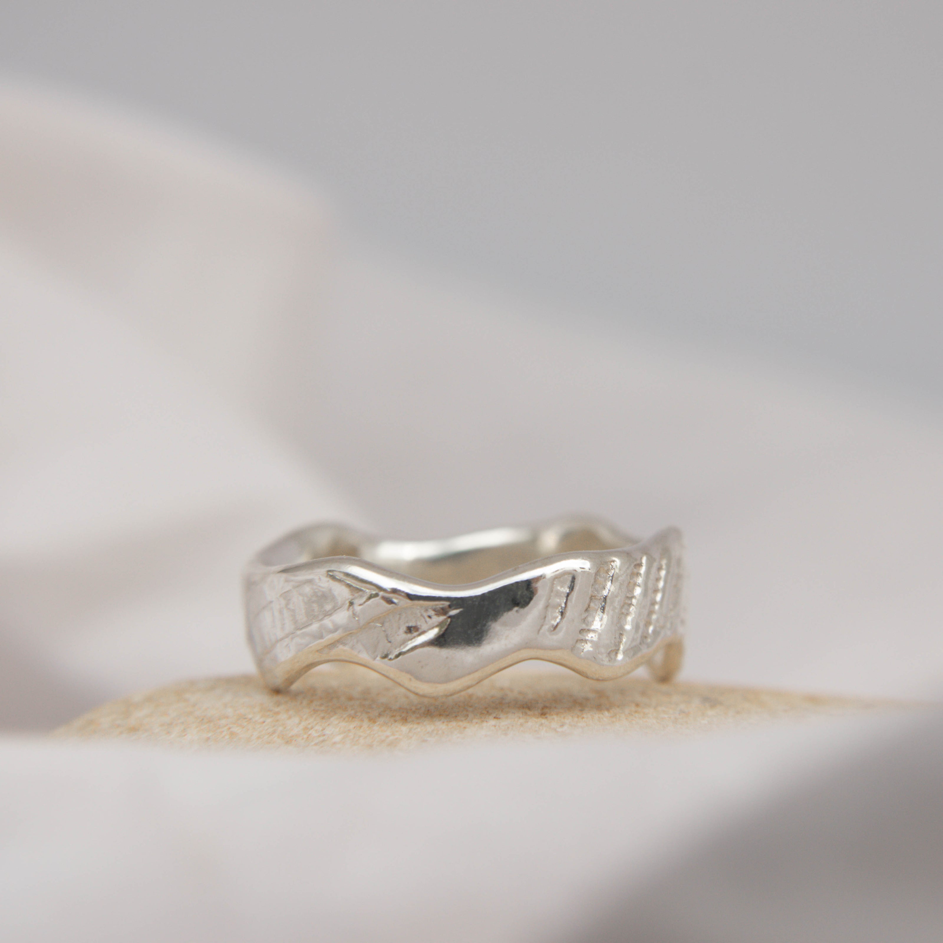 Shellripple Ring Size Q