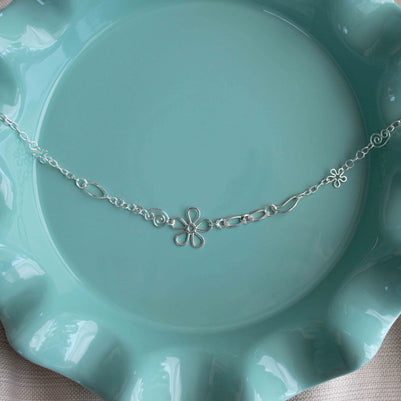 Wild daisy chain Necklace (35-45cm)