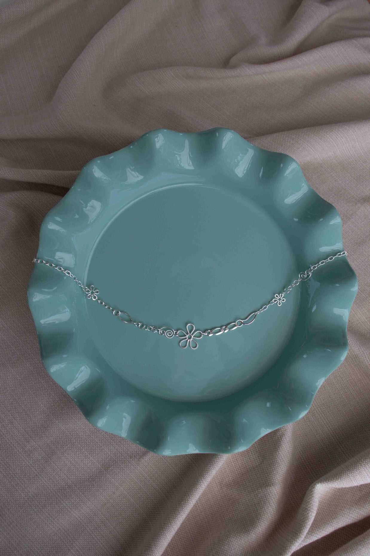 Wild daisy chain Necklace (35-45cm)