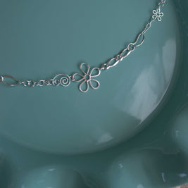 Wild daisy chain Necklace (35-45cm)