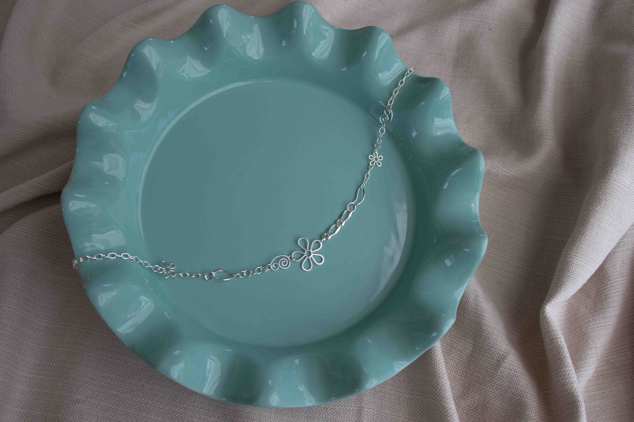 Wild daisy chain Necklace (35-45cm)