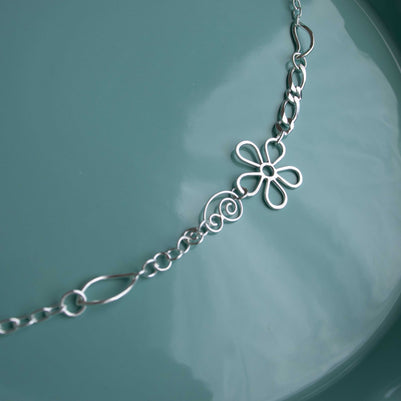 Wild daisy chain Necklace (35-45cm)
