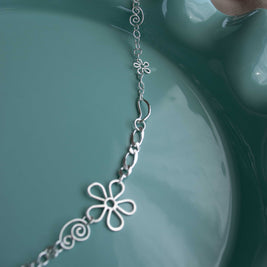 Wild daisy chain Necklace (35-45cm)