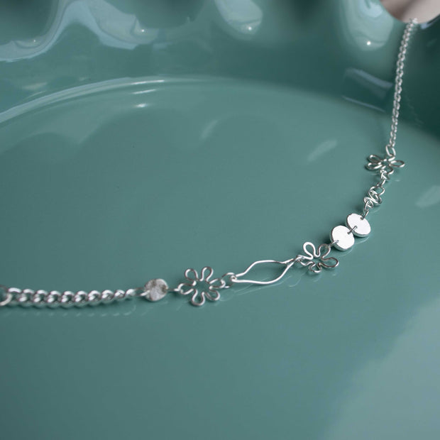 Wild daisy chain Necklace (45-49cm)