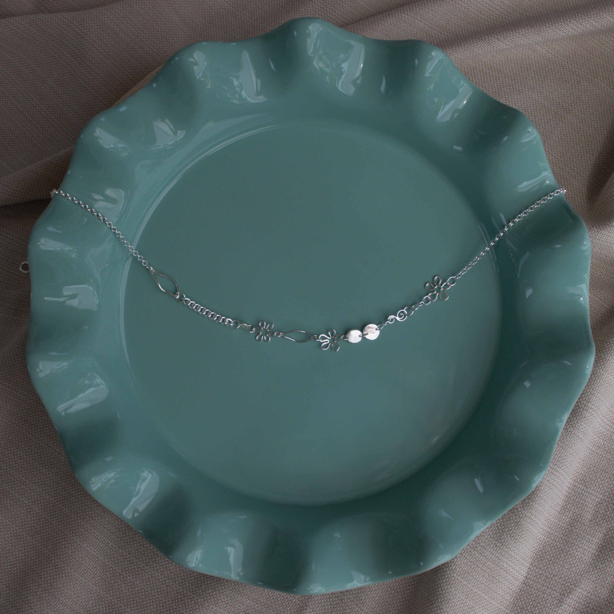 Wild daisy chain Necklace (45-49cm)