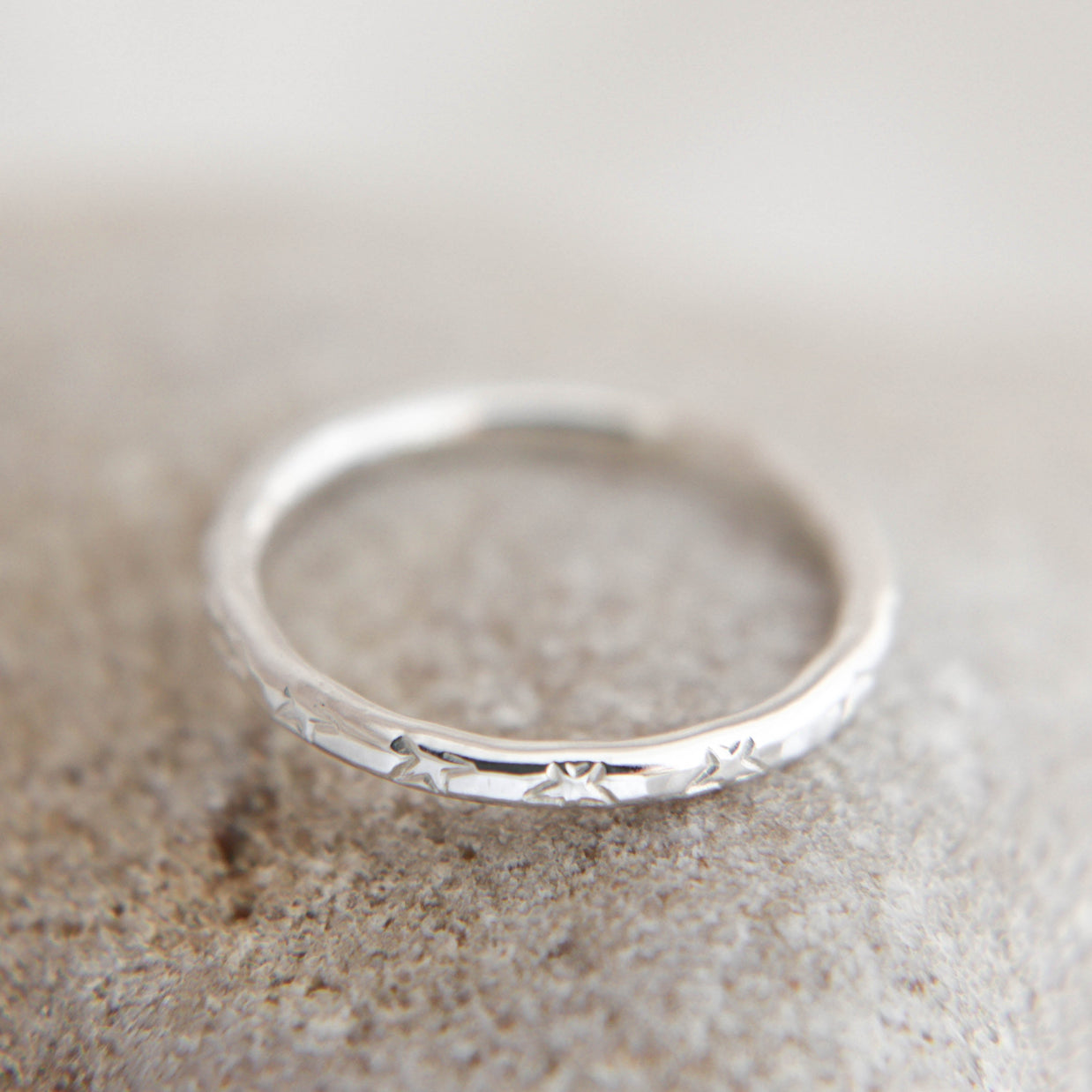 Starry stacker ring