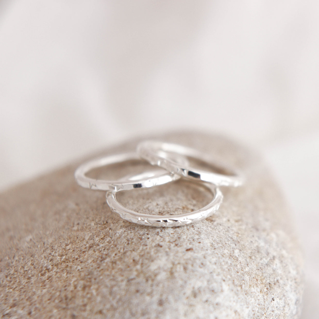 Starry stacker ring
