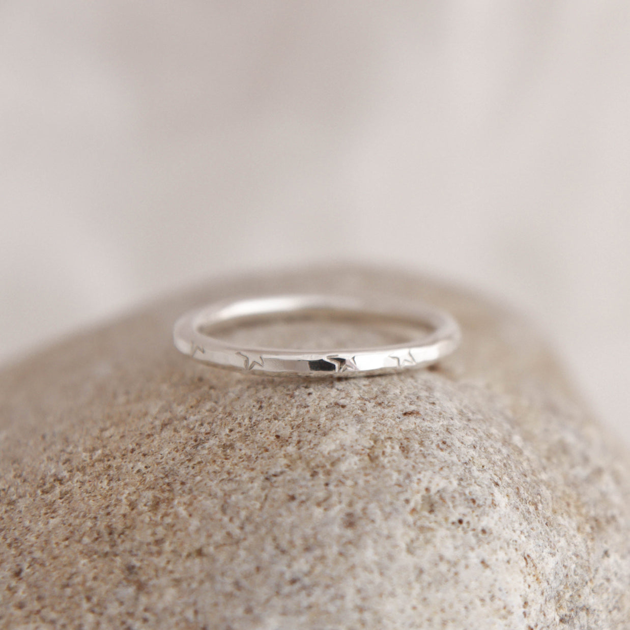 Starry stacker ring