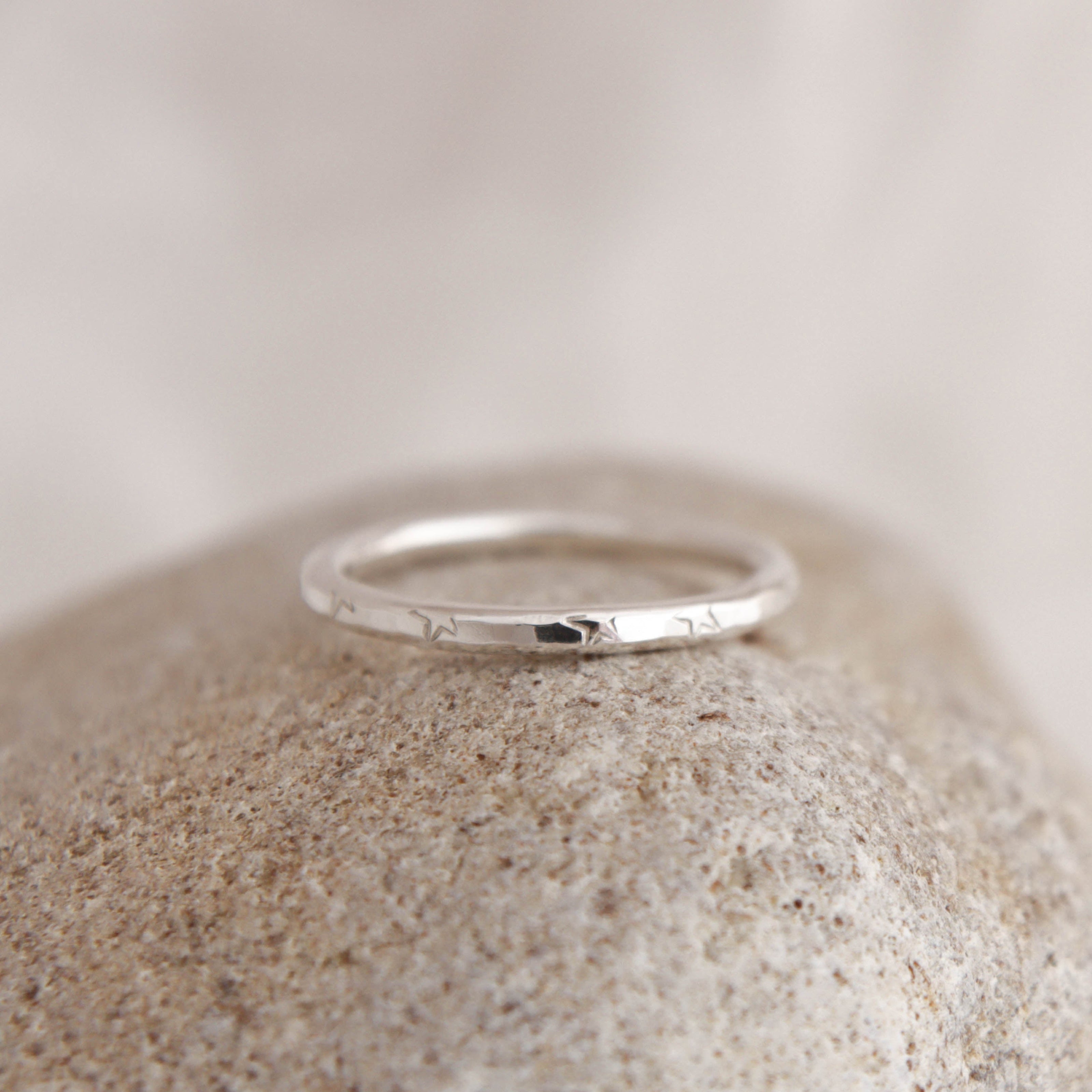 Starry stacker ring