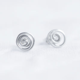 Round spiral studs